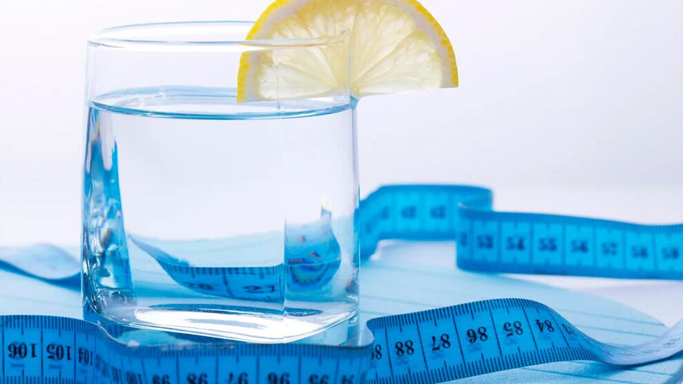 Role of water in weight loss