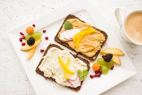 Sandwiches and Fruits on Keto Diet